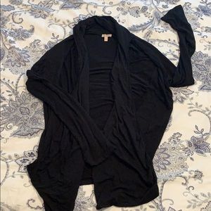 Black cardigan